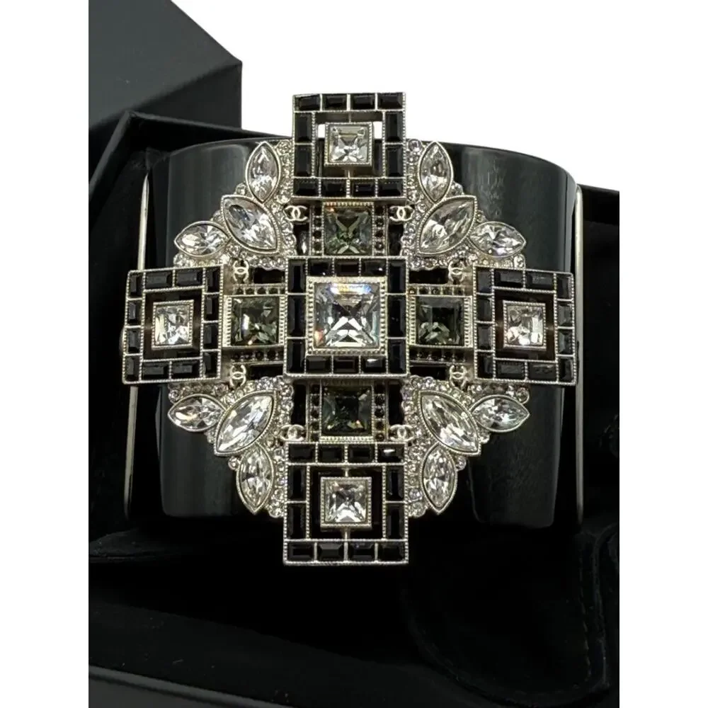 Chanel Maltese Cross Resin Cuff Bracelet – Fall 2011